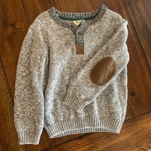 Handsome toddler boy sweater